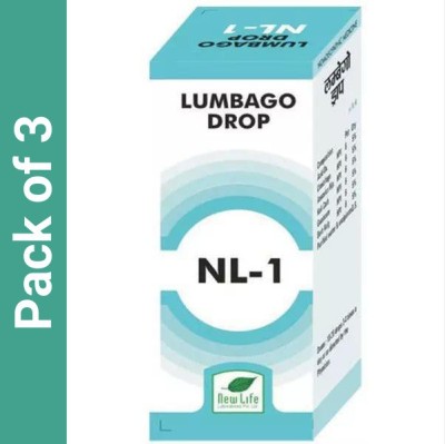 New Life Laboratories NL-1-Lumbago Drops(3 x 30)