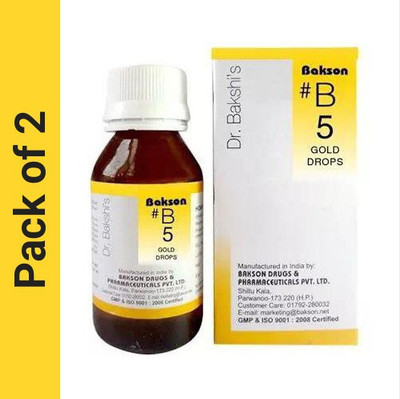 BAKSONS Dr Bakshis B Drop 5 Gold Drops(2 x 30)