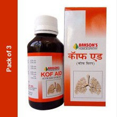 BAKSONS Kof Aid Syrup(3 x 200)