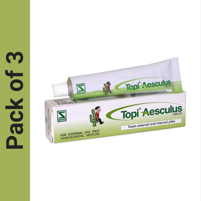 Dr.Willmar Schwabe India Topi Aesculus Cream(3 x 25)