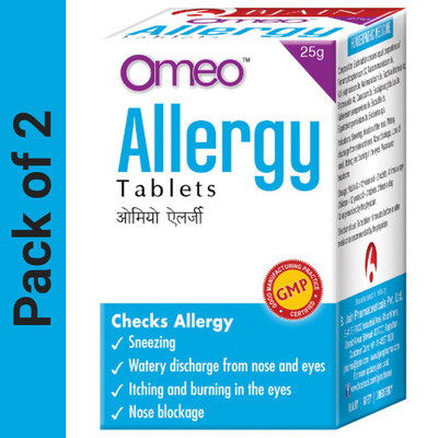 Bjain Omeo Allergy Tablets(2 x 25)