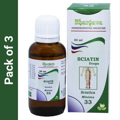 Bhargava Phytolab Sciatin Drops(3 x 30)