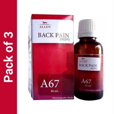 ALLEN A67 Back Pain Drops(3 x 30)