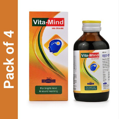 HAPDCO Vita-Mind Syrup(4 x 120)