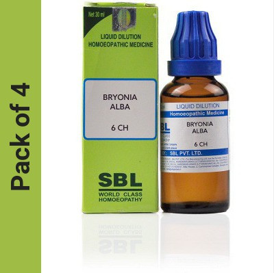 SBL Bryonia Alba 6CH Liquid(4 x 30)