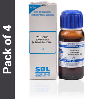 SBL Withania Somnifera Liquid(4 x 30)