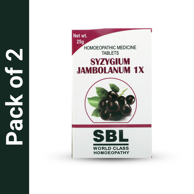 SBL Syzygium Jambolanum 1X Tablets(2 x 25)