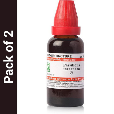 Dr.Willmar Schwabe India Passiflora Incarnata Mother Tincture(2 x 30)