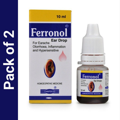 HAPDCO Ferronol Ear Drops(2 x 10)