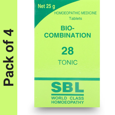 SBL Bio-Combination 28 N/A Tablets(4 x 25)