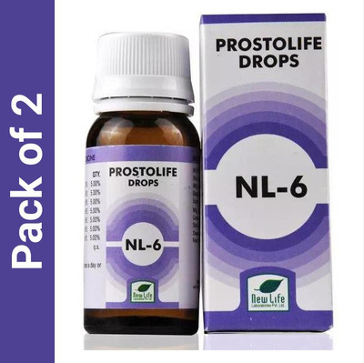 New Life Laboratories NL-6-Prostolife Drops(2 x 30)