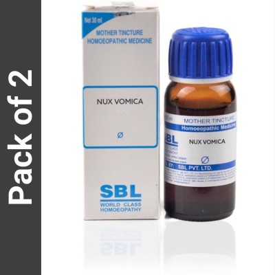 SBL Nux Vomica Mother Tincture Liquid(2 x 30)