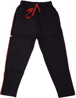LOVO Track Pant For Boys(Black, Pack of 1)