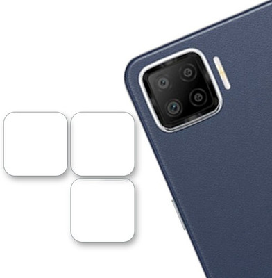 SOMTONE Back Camera Lens Glass Protector for Oppo F17(Pack of: 3)