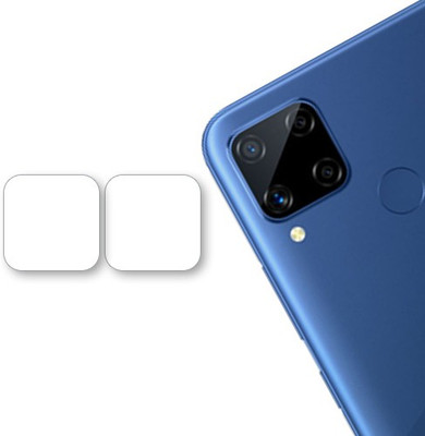 SOMTONE Back Camera Lens Glass Protector for Realme C15(Pack of: 2)