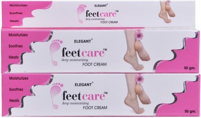 ELEGANT Feet Care Cream 50gm (Pack of 2)(100 g)