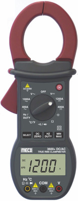 Meco 3600+ Digital Multimeter(Grey, Red 4000 Counts)