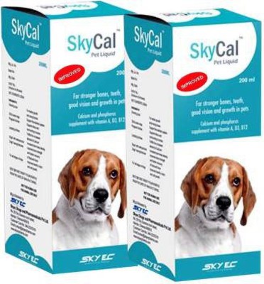 skyec Sky Cal 200 ML *2 Pet Health Supplements(400 ml)