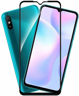 XRENGTH Edge To Edge Tempered Glass for Redmi 9I(Pack of 1)