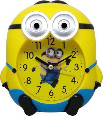 Black Camel Analog Yellow Clock