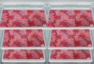 E-Retailer Fridge Mat(Width: 44 cm, Red)
