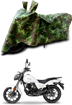 SEBOMGO Waterproof Two Wheeler Cover for Universal For Bike(Green, Multicolor)