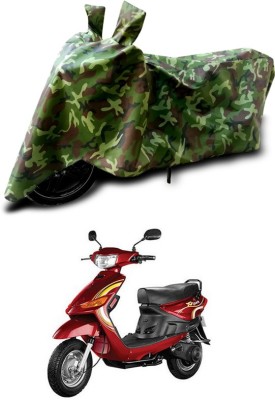 ANTHUB Two Wheeler Cover for Indus(Multicolor)