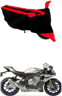 RONISH Two Wheeler Cover for Yamaha(YZF R1M, Black, Red)