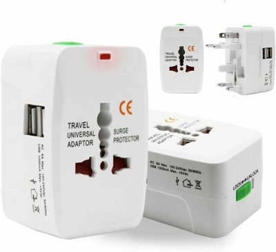 Circal Travel Adapter Worldwide Adaptor(White)