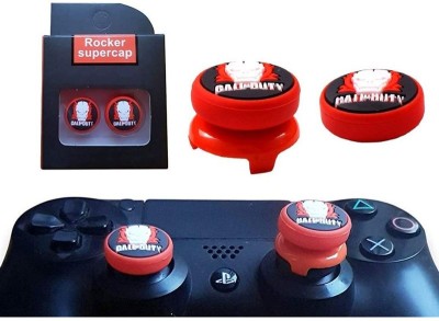 TMG CALL OF DUTY Theme Analog Controller Thumbgrips Rocker Supercap FPS Extenders Control-Joystick Cap Thumb Grips for PS4, (Play Station 4)  Joystick(Multicolor, For PS4)