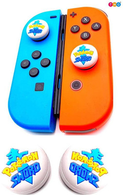 TMG 2 Joy Con Thumb Grip Compatible Switch Lite or Joycon Button Stick, Switch Analog Thumb Joy Con Joystick Thumbstick Grip Skin Cap-Pokemon SWORD  Joystick(Multicolor, For Xbox One)