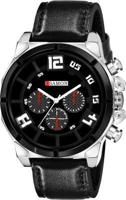 Csamon Csamon_12_Fullblack Designer Fashion Wrist Analog Watch  - For Men