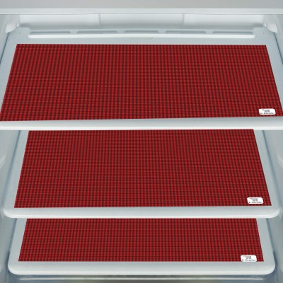 E-Retailer Fridge Mat(Width: 29 cm, Red)
