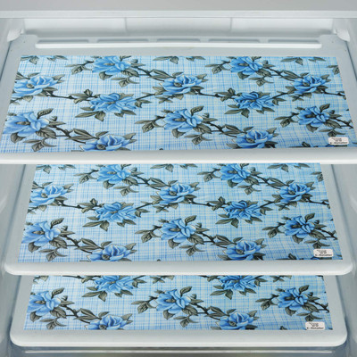 E-Retailer Fridge Mat(Width: 44 cm, Blue)