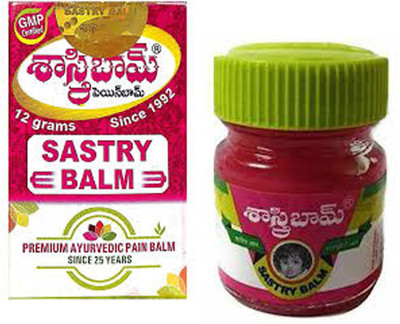 Sastry PAIN BALM PACK OF 3 Balm(3 x 11 ml)