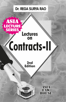 Lectures on Contract II(Paperback, Dr. Rega Surya Rao)