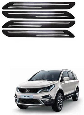 APICAL Silicone Car Bumper Guard(Black, Pack of 4, Tata, Hexa)