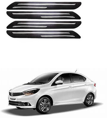 APICAL Silicone Car Bumper Guard(Black, Pack of 4, Tata, Tigor)