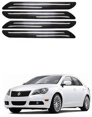APICAL Silicone Car Bumper Guard(Black, Pack of 4, Universal For Car, Universal For Car)
