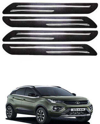 APICAL Silicone Car Bumper Guard(Black, Pack of 4, Tata, Nexon)
