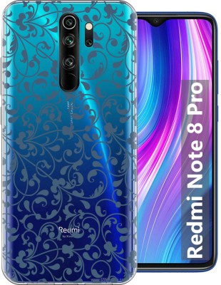 Fashionury Back Cover for Mi Redmi Note 8 Pro(Multicolor, Grip Case, Silicon, Pack of: 1)