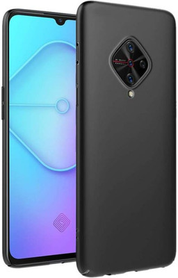 DMJHP Back Cover for Vivo S1 Pro(Black, Pack of: 1)