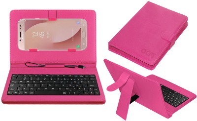 ACM Keyboard Case for Samsung Galaxy J7 2017(Pink, Cases with Holder, Pack of: 1)