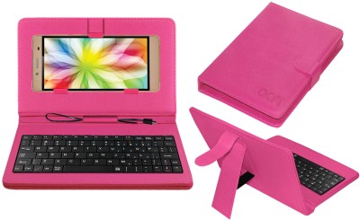 ACM Keyboard Case for Iball Andi 5.5h Weber(Pink, Cases with Holder, Pack of: 1)