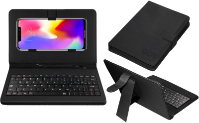 ACM Keyboard Case for Motorola Moto P30(Black, Cases with Holder, Pack of: 1)