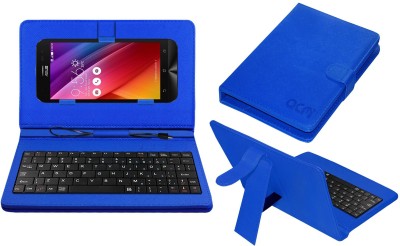 ACM Keyboard Case for Asus Zenfone 2 Laser ZE550KL(Blue, Cases with Holder, Pack of: 1)