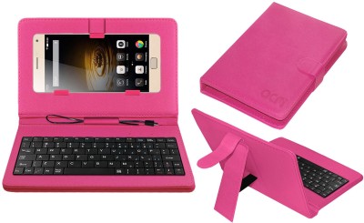 ACM Keyboard Case for Lenovo Vibe P1 Turbo(Pink, Cases with Holder, Pack of: 1)