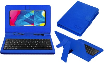 ACM Keyboard Case for Samsung Galaxy M10(Blue, Cases with Holder, Pack of: 1)