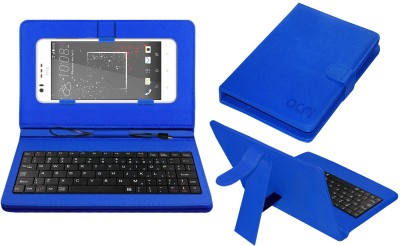 ACM Keyboard Case for Htc Desire 825(Blue, Cases with Holder, Pack of: 1)