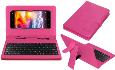 ACM Keyboard Case for Karbonn Titanium Jumbo 2(Pink, Cases with Holder, Pack of: 1)